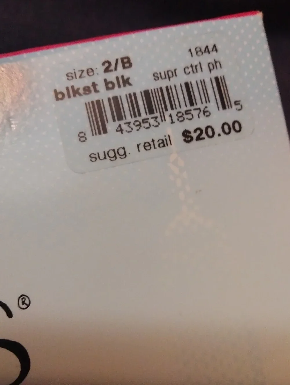 3 for💲25🌟Size 2B blackest black Assets By SPANX Super Control Sheers pantyhose